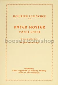 Pater noster (SATB)