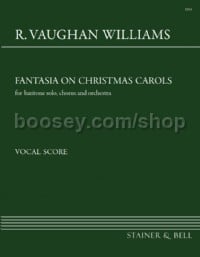 Fantasia On Christmas Carols (vocal score)