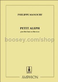 Petit Aleph - bass flute (or flute solo)