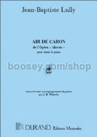 Air de Caron - voice & piano
