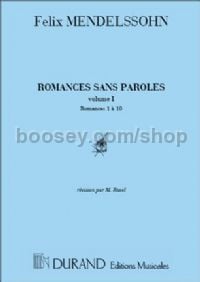 Romances sans paroles, Vol. 1 (1-10) - piano