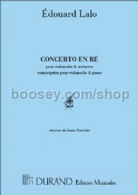 Cello Concerto in D - cello & piano