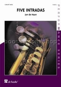 Five Intradas - Brass Band (Score & Parts)