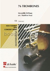 76 Trombones - Concert Band (Score & Parts)