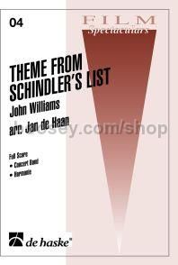 Theme from Schindler's List - Brass Band Score