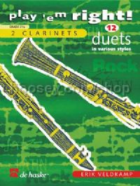 Play 'em Right! - 12 Duets in various styles (Clarinet)
