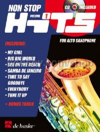 Non Stop Hits Vol. 1 - Alto Saxophone (Book & CD)