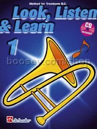 Look, Listen & Learn 1 Trombone (Book & CD) - Trombone Bass Clef