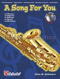 A Song for You - Alto Saxophone (Book & CD)