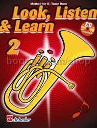 Look, Listen & Learn 2 Eb Tenor Horn (Book & CD)