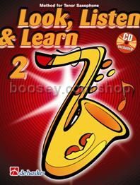 Look, Listen & Learn 2 Tenor Saxophone (Book & CD)