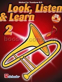 Look, Listen & Learn 2 Trombone (Book & CD) - Trombone Bass Clef