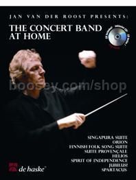 The Concert Band at Home (Book & CD) - Trombone Bass Clef