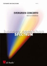 Evergreen Concerto - Concert Band Score