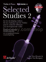 Selected Studies 2 - violin & piano (+ 2 CDs)