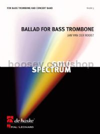 Ballad for Bass Trombone - Concert Band Score