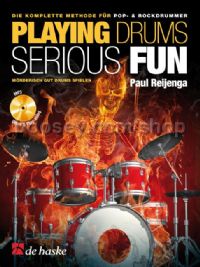 Playing Drums Serious Fun (German) (Book & CD)