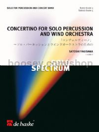 Concertino for Solo Percussion and Wind Orchestra - Concert Band (Score & Parts)