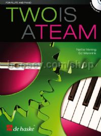 Two is a Team - Flute & Piano (Book & CD)