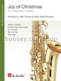 Joy of Christmas - Saxophone Quartet (Score & Parts)