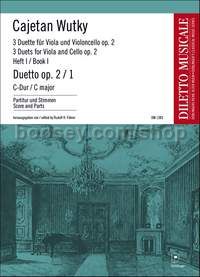 Duetto in in C major op. 2/1 Heft 1 - viola and cello (score and parts)