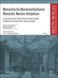 Monastische Marienantiphonen (Score & Parts)