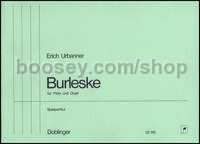 Burleske - flute and organ
