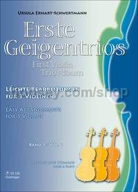 First Violin Trio Album Band 1 - 3 violins (score and parts)