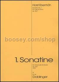 Erste Sonatine op. 36/1 - cello and piano