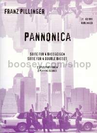 Pannonica - 4 double basses