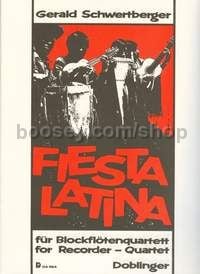 Fiesta Latina - recorder quartet