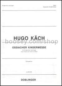 Ossiacher Kindermesse - community and children´s choir (choral score)