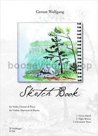 Sketch Book - violin, clarinet and piano