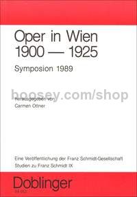 Oper in Wien 1900 - 1925