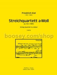 String Quartet A minor (Score)