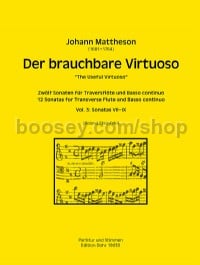 The Useful Virtuoso, Volume 3 (flute and basso continuo)