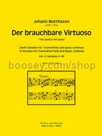 The Useful Virtuoso, Volume 4 (flute and basso continuo)