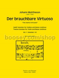 The Useful Virtuoso, Volume 1 (violin and basso continuo)