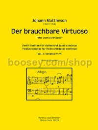 The Useful Virtuoso, Volume 2 (violin and basso continuo)