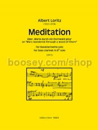 Meditation (Bass Clarinet)