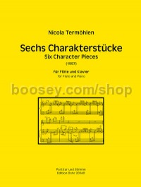 Six Character Pieces (Piano Score)