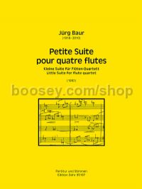Petite Suite for 4 flutes (score & parts)