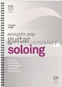 Acoustic Pop Guitar Soloing (Book & Online Audio)