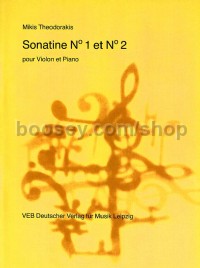 Sonatine Nos. 1 and 2 - violin & piano