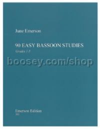90 Easy Bassoon Studies for bassoon