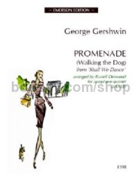 Promenade (Walking the Dog) for 5 saxophones (score & parts)