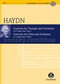 Concerto Trumpet in Eb/Concerto Cello in D (Eulenburg Audio+Score Series)