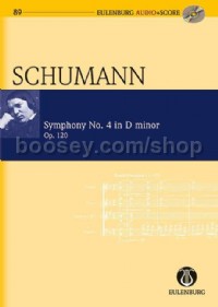Symphony No. 4 in D minor op. 120 (Eulenburg Audio+Score)