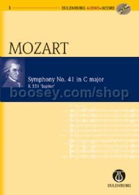 Symphony No.41 in C Major, K 551 (Orchestra) (Study Score & CD)