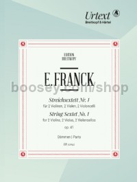 String Sextet No. 1 in E flat major Op. 41 (Set of Parts)